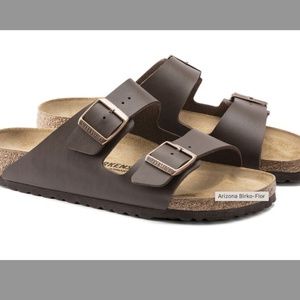 Used Dark Brown Birkenstocks with two straps size 36 (US 5)